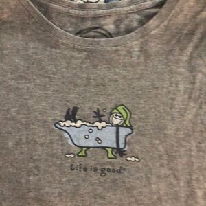 Life is Good womens t shirt small